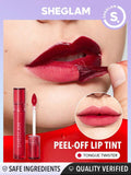 SHEGLAM - PEEL TALK LIP TINT - SAMESIES, TONGUE TWISTER, CELEB CRUSH