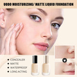 UODO - Moisturizing Light Foundation For Dry Skin - C01 , W02, W03
