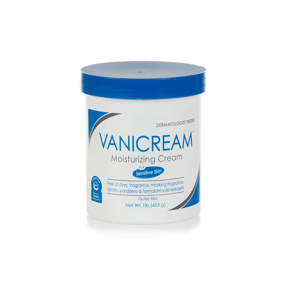 Vanicream, Moisturizing Cream, For Dry, Irritated or Sensitive Skin, 1