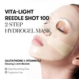 VT Cosmetics Vita-Light Reedle Shot 100 2-Step Hydrogel Mask 33g