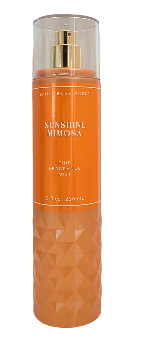 Bath & Body Works Sunshine Mimosa Set of 2 Fine Fragrance Mist 8 fl. oz. 