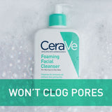 CeraVe, Foaming Facial Cleanser 16 oz - 473 ml