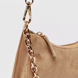 Max Dubai - Textured Crossbody Bag with Detachable Strap with chain