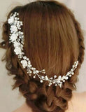 SHEIN Flower & Pearl Design Hair Comb