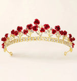 SHEIN CROWN - TIARA - RED ROSES