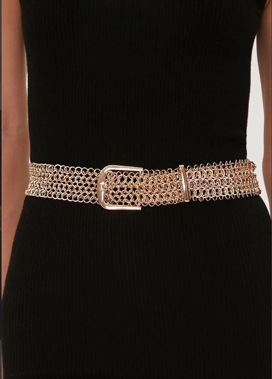 Forever 21 Metal Link Hip Belt – Dubuypk