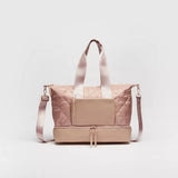 Max Dubai - Quilted Bag with Double Handles and Zip Closure - Baby Bag