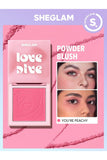 sheglam LOVE DIVE TENDER HEART POWDER BLUSH YOU'RE PEACHY