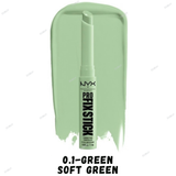 NYX Pro Fix Stick Correcting Concealer - 0.1-Green, 0.2-Pink, 0.3-Yellow, 0.4-Dark Peach, 0.5-Apricot, 01-Pale, 03-Alabaster, 05-Vanilla, 06-Natural, 08-Classic Tan, 10-Golden, 11-Cinnamon