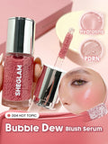 SHEGLAM Bubble Dew Blush Serum - 001 Love Cake, 004 Hot Topic, 007 Pink Slip, 031 Tongue Pop, 103 Hush Hush, 300 Lilac Dream