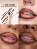 SHEGLAM True Stain Liquid Lip Liner 008 Deep Caramel, 010 Marvelous, 012 Bare Blush, 014 Kinda Nude, 110 Pinky Promise, 112 Plum Sauce, 300 Misty Rose, 309 Cherry, 505 But First,Coffee, 509 Chocoholic