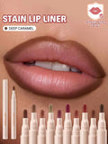 SHEGLAM True Stain Liquid Lip Liner 008 Deep Caramel, 010 Marvelous, 012 Bare Blush, 014 Kinda Nude, 110 Pinky Promise, 112 Plum Sauce, 300 Misty Rose, 309 Cherry, 505 But First,Coffee, 509 Chocoholic