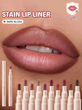 SHEGLAM True Stain Liquid Lip Liner 008 Deep Caramel, 010 Marvelous, 012 Bare Blush, 014 Kinda Nude, 110 Pinky Promise, 112 Plum Sauce, 300 Misty Rose, 309 Cherry, 505 But First,Coffee, 509 Chocoholic