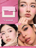 SHEGLAM Dream Touch Blush - Hush Hush, Love Cake | Dusty rose pink, 016 Tickled Pink | Soft baby pink, 017 Wannabe | Light peach nude, 018 Whipped Fig | Soft coral peach, 019 Heart Eyes | Rosy nude, 020 Knock Out | Deep rose red, 021 Don't Pink Twice | Hot neon pink, 110 Vacay Mode | Warm caramel nude, 209 Cherry Aura | Burnt coral