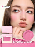SHEGLAM Dream Touch Blush - Hush Hush, Love Cake | Dusty rose pink, 016 Tickled Pink | Soft baby pink, 017 Wannabe | Light peach nude, 018 Whipped Fig | Soft coral peach, 019 Heart Eyes | Rosy nude, 020 Knock Out | Deep rose red, 021 Don't Pink Twice | Hot neon pink, 110 Vacay Mode | Warm caramel nude, 209 Cherry Aura | Burnt coral