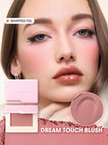 SHEGLAM Dream Touch Blush - Hush Hush, Love Cake | Dusty rose pink, 016 Tickled Pink | Soft baby pink, 017 Wannabe | Light peach nude, 018 Whipped Fig | Soft coral peach, 019 Heart Eyes | Rosy nude, 020 Knock Out | Deep rose red, 021 Don't Pink Twice | Hot neon pink, 110 Vacay Mode | Warm caramel nude, 209 Cherry Aura | Burnt coral