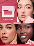 SHEGLAM Dream Touch Blush - Hush Hush, Love Cake | Dusty rose pink, 016 Tickled Pink | Soft baby pink, 017 Wannabe | Light peach nude, 018 Whipped Fig | Soft coral peach, 019 Heart Eyes | Rosy nude, 020 Knock Out | Deep rose red, 021 Don't Pink Twice | Hot neon pink, 110 Vacay Mode | Warm caramel nude, 209 Cherry Aura | Burnt coral