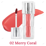 TIRTIR Waterism Glow Tint Mini in shades 01 Mauve Rose, 02 Merry Coral, 03 Sand Mond, 04 Fig Peach, 05 Scotch Shot, 06 Honey Nut, 07 Cassis Plum, 08 Summer Pumpkin, 09 Salmon Syrup, 10 Heart Berry, 11 Applum, 12 Rich Rush, 13 Likely, 14 Rose Bell, 15 Grapen, 16 Tangering, 17 Aliven, 18 Cherrid, 19 Bad Rosy, 20 Fever Red