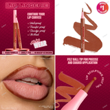 NYX Lip Lingerie Lip Liner Stain - 02 Naughty Nude, 03 Barely There, 04 Steamy Spice, 06 Up To No Good, 07 Cuff Me, 08 After Hours, 09 Send Nudes, 10 Up All Night