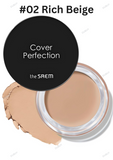 THESAEM Cover Perfection Pot Concealer #01 Clear Beige, #02 Rich Beige