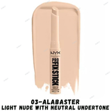 NYX Pro Fix Stick Correcting Concealer - 0.1-Green, 0.2-Pink, 0.3-Yellow, 0.4-Dark Peach, 0.5-Apricot, 01-Pale, 03-Alabaster, 05-Vanilla, 06-Natural, 08-Classic Tan, 10-Golden, 11-Cinnamon
