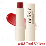 Buy Melixir Vegan Lip Butter in shades 02 Nude Rose, 03 Red Velvet, 05 Dewy Rose, 06 Rust Red, 10 Flutter, 15 Dirty Pink, 16 Wine Stain, 18 Vintage Red online in Pakistan