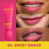 Buy NYX Smushy Matte Lip Balm in shades 01 Sugar Smush, 03 Sweet Smack, 04 She's Serving, 07 Swipe 2 Smooth online in Pakistan