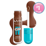 NYX Lip I.V. Hydrating Lip Gloss Stain-01-Caramel Drip,03-Splash N Spice,04-Cocoa Quench!,05-Mocha Me Wet,06-Espresso Soak,08-Drippin' In Rose,09-Blush Rush,10-Berry Thirsty,11-Red-y.Set.Wet,12-Burst That Tang!,13-Cranberry Splash,14-Mauve N' Moist,15-Water 'Bout Wine?