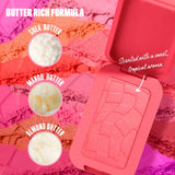 NYX Professional Makeup Buttermelt Powder Blush - 01 Butta Half, 02 Butta Together, 04 U Know Butta, 05 Had Butta, 5.25 Butta Than Coral, 5.5 Butta Cherry Pop, 06 For The Butta, 07 Butta With Time, 08 Getting Butta, 09 Feeling Butta, 10 Back And Butta, 12 All The Butta