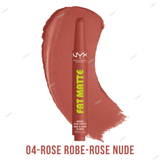 Buy NYX Fat Matte Smooth Color Lipstick in shades NYX Fat Matte Smooth Color Lipstick - 01-Cozy Whipped, 02-Cashmere Cutie, 03-Coral Cuddlin', 04-Rose Robe, 06-Beary Nude, 07-Cocoa Cuddles, 08-Toasty Taupe, 09-Mauve Cloud, 10-Flamingo Feather, 11-Pink Puff, 12-Blush Blanket, 13-Fluffy Fuchsia, 14-Hibiscus Hug, 15-Fuzzy Flame, 16-Plushin' Plum, 17-Scarlet Snuggles, 18-Berry Smooth in Pakistan