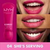 Buy NYX Smushy Matte Lip Balm in shades 01 Sugar Smush, 03 Sweet Smack, 04 She's Serving, 07 Swipe 2 Smooth online in Pakistan