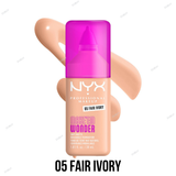 ELF Make ‘Em Wonder™ Soft Matte Buildable Foundation - 02 FAIR PORCELAIN, 05 FAIR IVORY, 06 LIGHT, 08 VANILLA, 11 CLASSIC IVORY, 12 NATURAL, 16 NATURAL BEIGE