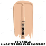 NYX Pro Fix Stick Correcting Concealer - 0.1-Green, 0.2-Pink, 0.3-Yellow, 0.4-Dark Peach, 0.5-Apricot, 01-Pale, 03-Alabaster, 05-Vanilla, 06-Natural, 08-Classic Tan, 10-Golden, 11-Cinnamon