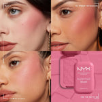 Shop NYX Professional Makeup Buttermelt Powder Blush in shades 01 Butta Half, 02 Butta Together, 06 For The Butta, 07 Butta With Time, 08 Getting Butta, 09 Feeling Butta, 10 Back And Butta, 12 All The Butta in Pakistan