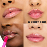 Essence Hydra Kiss Lip Oil - 03-Pink Champagne, 06-Cranberry Is Back, 07-Classy Glassy, 08-Mocha Glow