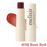 Buy Melixir Vegan Lip Butter in shades 02 Nude Rose, 03 Red Velvet, 05 Dewy Rose, 06 Rust Red, 10 Flutter, 15 Dirty Pink, 16 Wine Stain, 18 Vintage Red online in Pakistan