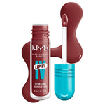 NYX Lip I.V. Hydrating Lip Gloss Stain - 01 - Caramel Drip, 03 - Splash N Spice, 05 - Mocha Me Wet, 06 - Espresso Soak, 08 - Drippin' In Rose, 09 - Blush Rush, 12 - Burst That Tang!, 13 - Cranberry Splash, 14 - Mauve N' Moist, 15 - Water 'Bout Wine?