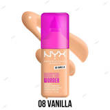ELF Make ‘Em Wonder™ Soft Matte Buildable Foundation - 02 FAIR PORCELAIN, 05 FAIR IVORY, 06 LIGHT, 08 VANILLA, 11 CLASSIC IVORY, 12 NATURAL, 16 NATURAL BEIGE