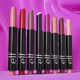 ELF Pout Clout Lip Plumping Pen - JUST PEACHY - LIGHT PEACHY PINK, PINKY OUT - LIGHT NUDE PINK, BUST A MAUVE – MAUVE, PLUM ON OVER – BERRY, RED MY MIND - SHEER RED, WICKED CHERRY - BLACK CHERRY