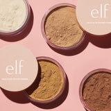 ELF Halo Glow Setting Powder - Light, Light Pink, Medium