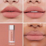 Anastasia Beverly Hills Lip Velvet Liquid Lipstick - Crush - soft beige, Pure Hollywood - pale mauve nude, Peachy Nude - light peachy nude, Pale Mauve - light mauvy taupe, Pink Sand - nude peachy pink, Softy - soft pink nude, Hush Rose - rosy pink