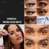 Kosas Soulgazer-Intensifying Gel Eyeliner-Hypnotize|Intense Black Matte, Orbit|Smokey Gray Matte, Allure|Dark Brown Matte Depth|Warm Brown Matte, Mesmerize|Soft Lilac Matte, Gravitate|Creamy Beige Matte, Enigma|Blackened Blue Satin, Eternal|Emerald Green Satin, Bewitch|Night Violet Satin, Cosmic|Deep Aqua Satin