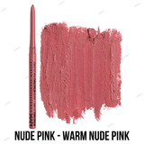 NYX Retractable Lip Liner - Nude Pink | Warm Nude Pink, Plum | Plum Berry