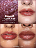 SHEGLAM Pout-Perfect Shimmer Lip Plumper - Sepia Kiss, First Crush, Gold Rush, Pink Flamingo, Sugar Crystal, Violet Fizz