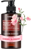 Shop online KUNDAL Caffeine Hair Shampoo in Cherry Blossom, White Musk in Pakistan