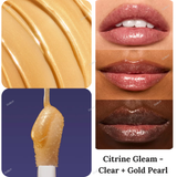 ELF Glow Reviver Lip Oil Glimmer - Citrine Gleam, Crystal Baller, Opal-ogy Tour, Candy Coded, Super-neutral, Princess Cut, Divine Wine, Chocoluxe