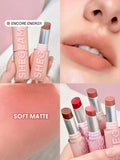 SHEGLAM Lip Veil Cushion Lightweight Lipstick - Encore Energy, Gotcha, Dream Date, Be Fearless, Go Off, High Key, Fed Up, Crimson, Strut, Clock It, No Crumbs, Tea Time