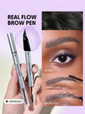 SHEGLAM Real Flow Laminating Brow Pen - Espresso, Blonde, Taupe, Auburn, Chocolate, Ebony