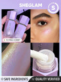 SHEGLAM Chroma-Glow Bloom Liquid Highlighter - Flying Comet, Stardust, Solar Flare