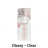 Huda Beauty Mini Glossiest Lip Gloss - Glassy - Clear, Sugar Baby - Muted Pink, Bombshell - Pinky Brown